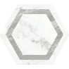 Caprice décor blanc d'argent